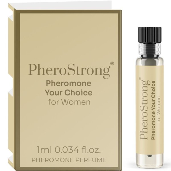 PHEROSTRONG - PERFUME PHEROMOONE DA SUA ESCOLHA PARA MULHERES 1 ML PHEROSTRONG