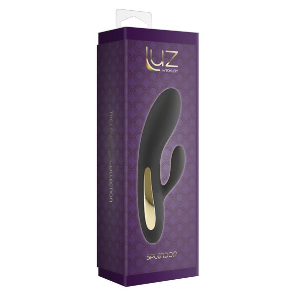 TOYJOY - CONEJO NEGRO ESPLENDOR VIBRADOR LIGERO TOYJOY