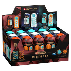 PRETTY LOVE Masturbateur Victoria 15 Pièces - Qualité Premium & Livraison Discrète