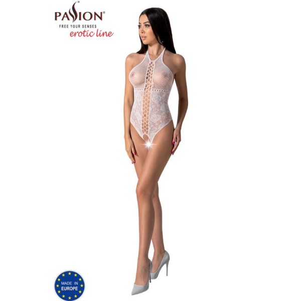 PASSION - BS094 BODYSTOCKINGS BLANCO TALLA ÚNICA PASSION BODYSTOC