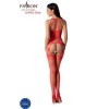 PASSION - BS095 BODYSTOCKING ROUGE TAILLE UNIQUE PASSION WOMAN BODYSTOCKINGS