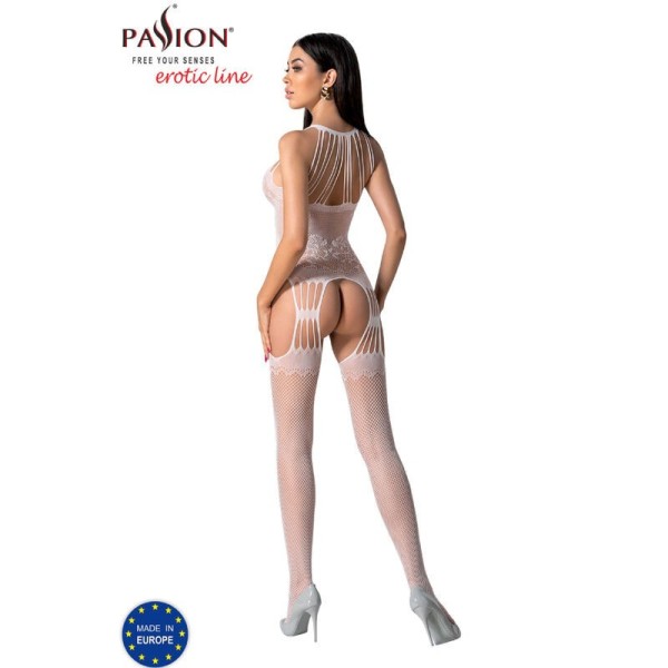 PASSION - BS095 BODYSTOCKINGS BLANCO TALLA ÚNICA PASSION BODYSTOC