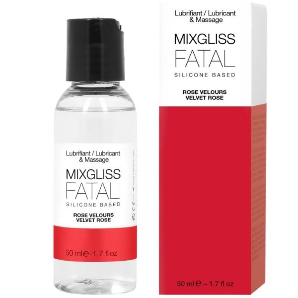 MIXGLISS - LUBRIFICANTE DE SILICONE FATALE ROSES 50 ML MIXGLISS