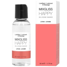 MIXGLISS - LUBRIFIANT SILICONE HAPPY LITCHI 50 ML MIXGLISS