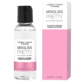 MIXGLISS - LUBRICANTE DE SILICONA PRETTY FLOR DE CEREZO 50 ML MIX