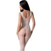PASSION - BS098 BODYSTOCKING BLANC TAILLE UNIQUE PASSION WOMAN BODYSTOCKINGS