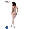 PASSION - BS098 BODYSTOCKING BLANC TAILLE UNIQUE PASSION WOMAN BODYSTOCKINGS