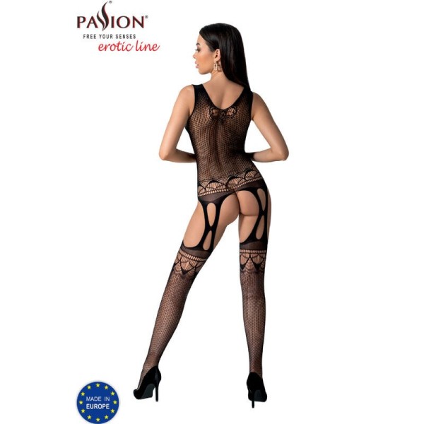 PASSION - BS099 BODYSTOCKING NOIR TAILLE UNIQUE PASSION WOMAN BODYSTOCKINGS