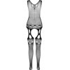 PASSION - BS099 BODYSTOCKINGS NEGRO TALLA ÚNICA PASSION BODYSTOCK