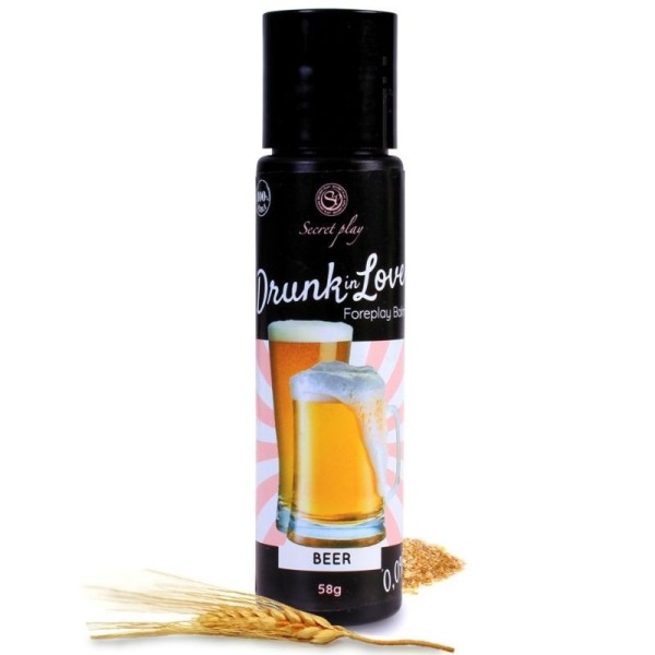 SECRETPLAY - DRUNK IN LOVE LUBRIFIANT BIÈRE 60 ML SECRETPLAY COSMETIC