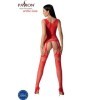 PASSION - BS099 BODYSTOCKING ROUGE TAILLE UNIQUE PASSION WOMAN BODYSTOCKINGS