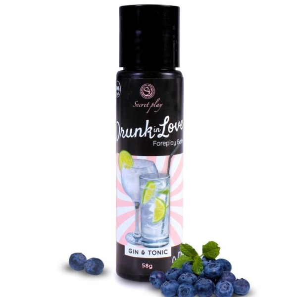 SECRETPLAY - DRUNK IN LOVE LUBRICANTE GIN&TONIC 60 ML SECRETPLAY 