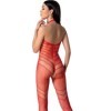 PASSION - BS100 BODYSTOCKING ROUGE TAILLE UNIQUE PASSION WOMAN BODYSTOCKINGS