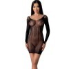 PASSION - BS101 BODYSTOCKING NOIR TAILLE UNIQUE PASSION WOMAN BODYSTOCKINGS