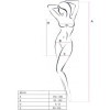PASSION - BS101 BODYSTOCKING NOIR TAILLE UNIQUE PASSION WOMAN BODYSTOCKINGS