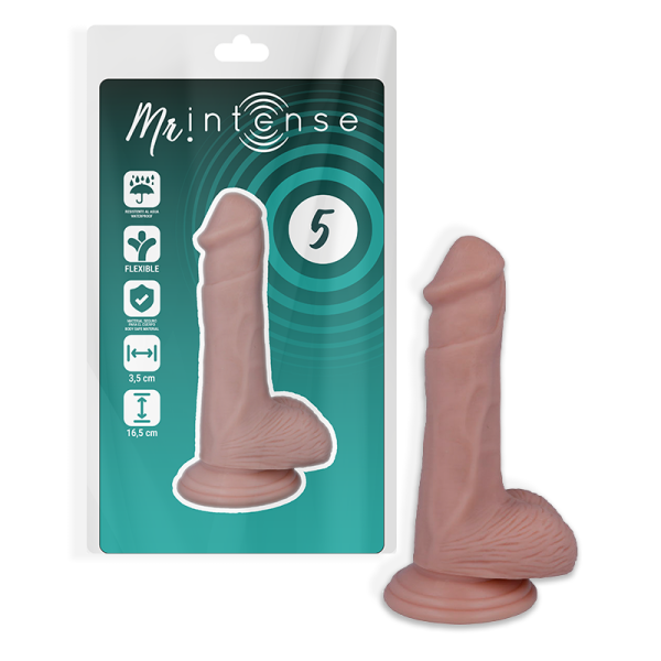 MR Intense - 5 Pênis Realista 16,5 CM -O- 3,5 CM