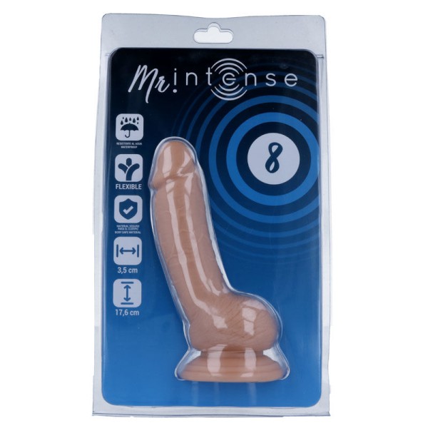 MR Intense - 8 Pene Realista 17,6 CM -O- 3,5 CM