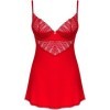 OBSESSIVE - CHEMISE & STRING INGRIDIA ROUGE XS/S OBSESSIVE CHEMISE