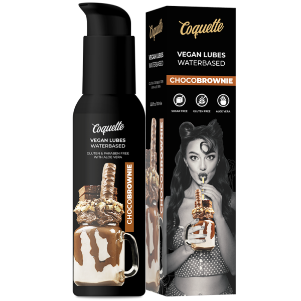 COQUETTE CHIC DESIRE - LUBRIFIANT VÉGÉTALIEN CHOCOBROWNIE PREMIUM EXPERIENCE 100ML COQUETTE COSMETICS