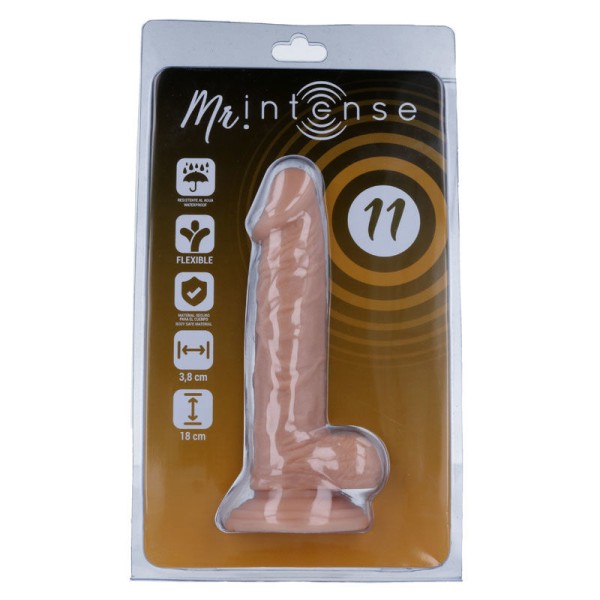 MR Intense - 11 Pênis Realista 18 CM -O- 3,8 CM