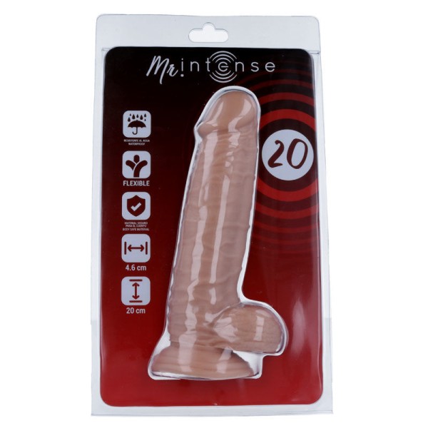 MR Intense - 20 Pene Realista 20 CM -O- 4.6 CM