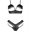 PASSION - ENSEMBLE DOLLY DEUX PIÈCES NOIR L/XL PASSION WOMAN SETS