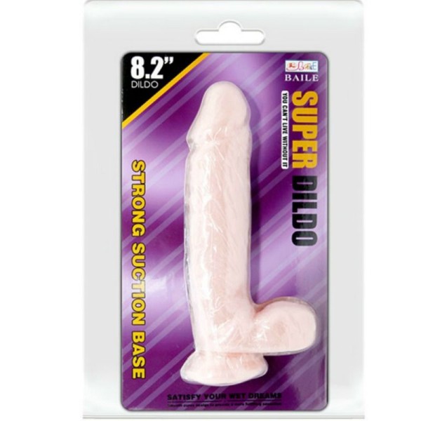 Baile - Vibrador Natural Super Realista 21,5 CM – Pênis realistas