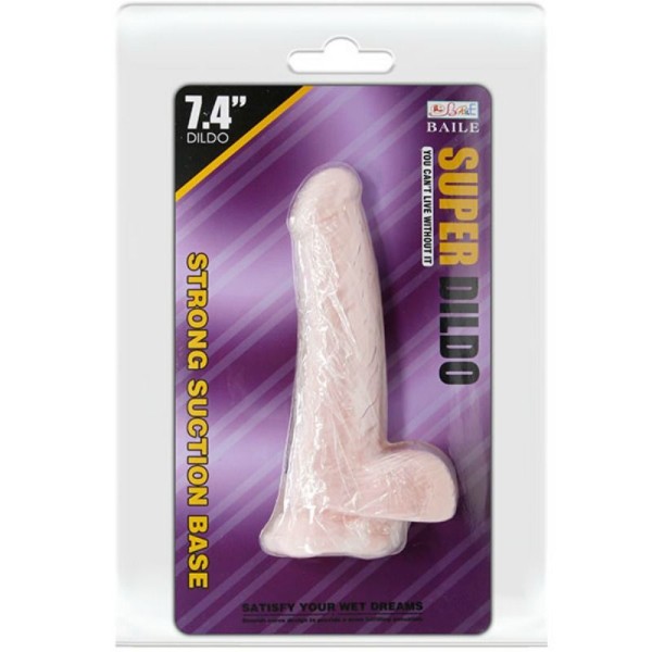 Baile - Gode Naturel Super Réaliste 18.8 CM – Pénis réalistes