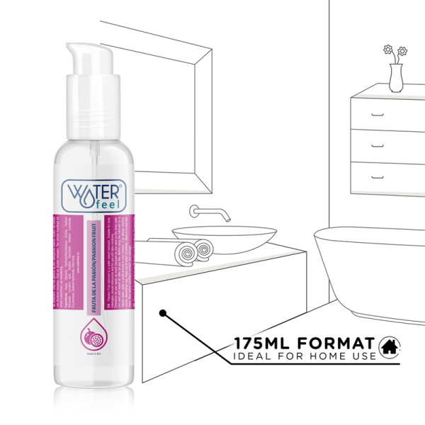 LUBRICANTE A BASE DE AGUA CON MARACUA 175 ML WATERFEEL