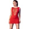 CHILIROSE - VESTIDO CR 4622 ROJO S/M CHILIROSE VESTIDOS - Vestido