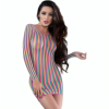 CHILIROSE - ROBE CR 4334 MULTICOLORE S/M CHILIROSE DRESSES