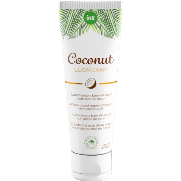 INTT - LUBRIFIANT VÉGÉTALIEN BASE D'EAU AU SAVEUR INTENSE DE NOIX DE COCO INTT VEGAN LINE
