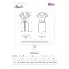 LIVCO CORSETTI FASHION - KUMIKO LC 90428 ROBE DE CHAMBRE + CULOTTE NOIR L/XL LIVCO CORSETTI SETS