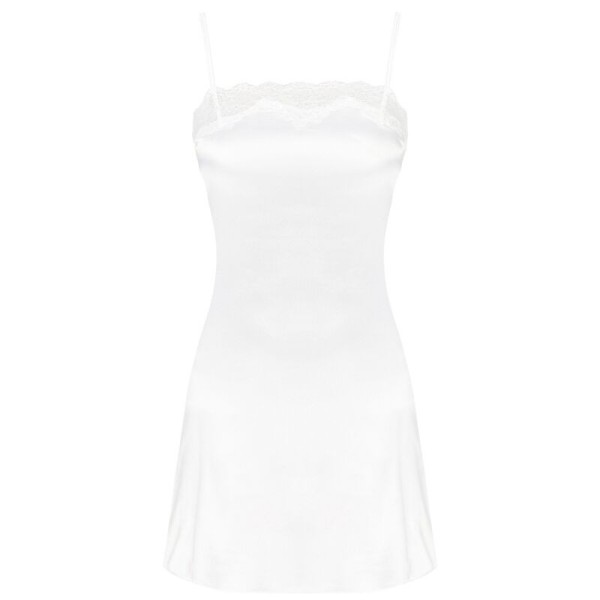 LIVCO CORSETTI FASHION - JACQUELINE LC 90249 VESTIDO ROBE + CAMISA + CALÇA ECRU L/XL CONJUNTOS LIVCO CORSETTI