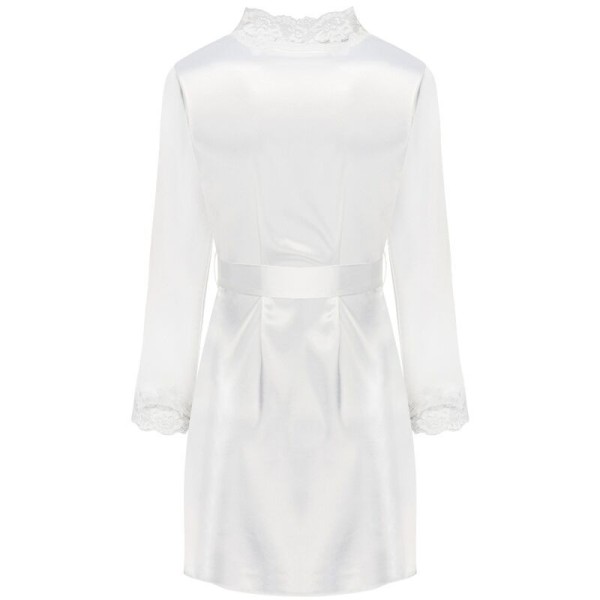 LIVCO CORSETTI FASHION - JACQUELINE LC 90249 VESTIDO ROBE + CAMISA + CALÇA ECRU L/XL CONJUNTOS LIVCO CORSETTI