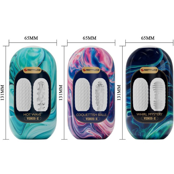 VENUS X 15 Masturbateurs Homme en Silicone - Livraison Discrète