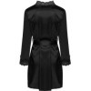 LIVCO CORSETTI FASHION - JACQUELINE LC 90249 ROBE DE CHAMBRE + CHEMISE + CULOTTE NOIR L/XL LIVCO CORSETTI SETS