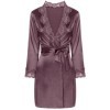 LIVCO CORSETTI FASHION - JACQUELINE LC 90249 ROBE DE CHAMBRE + CHEMISE + CULOTTE VIOLET S/M LIVCO CORSETTI SETS