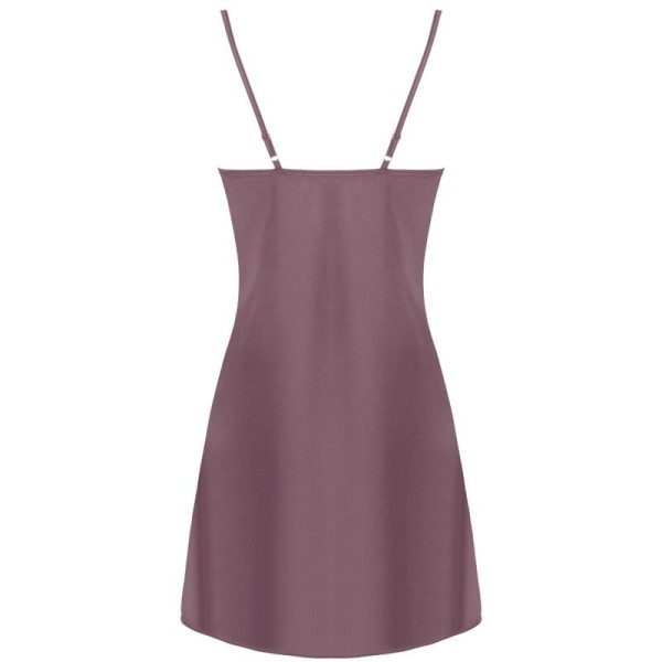 LIVCO CORSETTI FASHION - JACQUELINE LC 90249 ROBE DE CHAMBRE + CHEMISE + CULOTTE VIOLET S/M LIVCO CORSETTI SETS