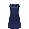 LIVCO CORSETTI FASHION - JACQUELINE LC 90249 ROBE DE CHAMBRE + CHEMISE + CULOTTE BLEU MARINE L/XL LIVCO CORSETTI SETS