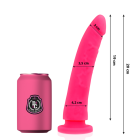 Delta Club - Toys Gode Médical Rose EN Silicone 20 CM -O- 4 CM