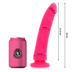 Delta Club - Toys Gode Médical Rose EN Silicone 23 CM -O- 4.5 CM