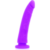 Delta Club - Toys Gode Médical Lilas Silicone 23 CM -O- 4.5 CM