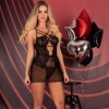 LIVCO CORSETTI FASHION - CHEMISE + CULOTTE BARIRIN LC 90633 NOIR LIVCO CORSETTI SETS