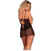 LIVCO CORSETTI FASHION - BARIRIN LC 90633 CHEMISE + CULOTTE NOIR L/XL LIVCO CORSETTI SETS
