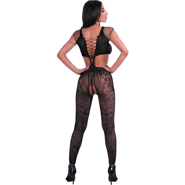 LIVCO CORSETTI FASHION - BODYSTOCKING TUBIANA NOIR TAILLE UNIQUE LIVCO CORSETTI BODYSTOCKINGS
