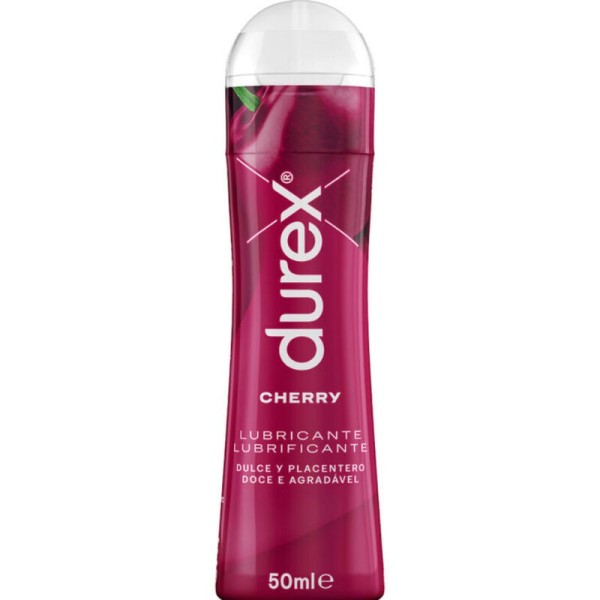 DUREX - JUEGO CEREZA 50 ML LUBRICANTES DUREX - Con deliciosos sab