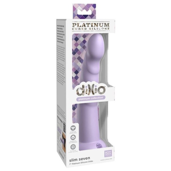 Dillio - Slim Seven 17,78 CM Violet – Godes sans vibration