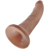 King Cock - Pénis Réaliste 17.5 CM Caramel – Godes ceinture