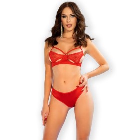 CHILIROSE - CR 4676 ENSEMBLE DEUX PIÈCES ROUGE L CHILIROSE SETS